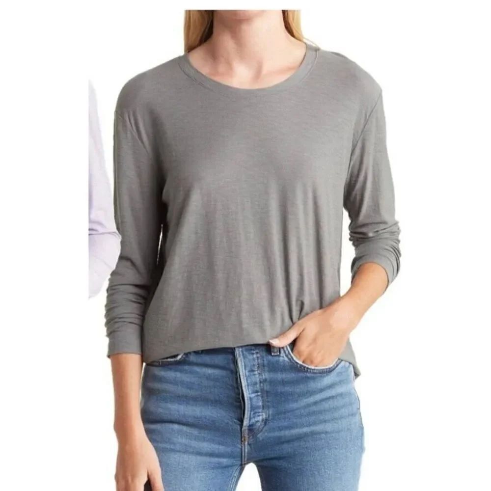 Jame Perse grey long sleeve tshirt sz 3 (Large)